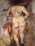 Jules Pascin A view of Venus-s back oil painting artist